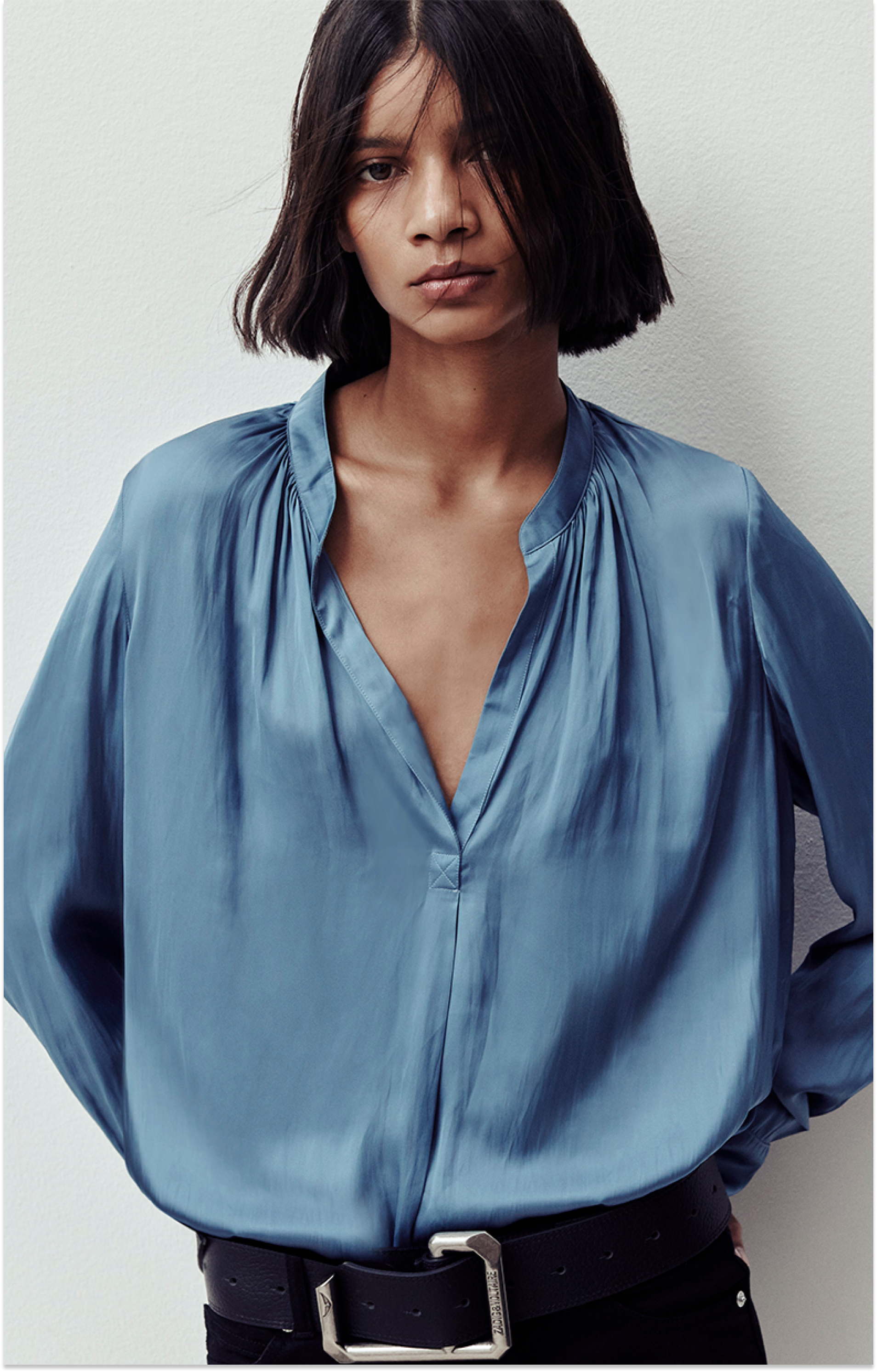 Women's trendy satin shirts, dresses and tunics | Zadig&Voltaire